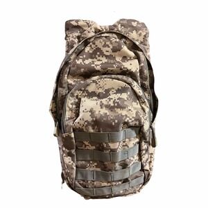Camouflage Tactical Military Hydration Backpack MOLLE Condor Camo NO BLADDER